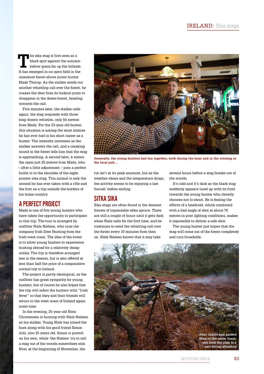 Sporting Rifle Preview Pages
