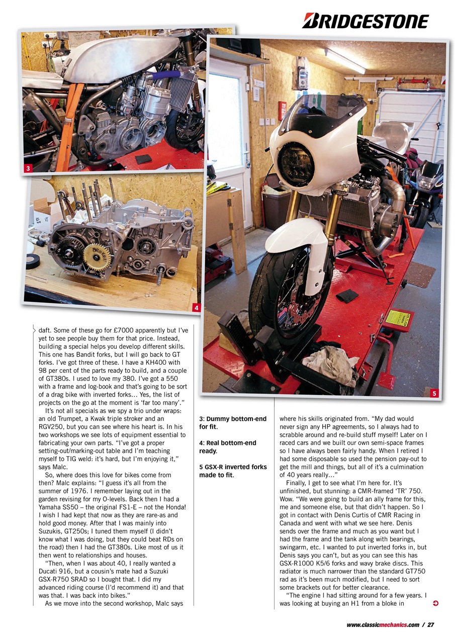Classic Motorcycle Mechanics Preview Pages