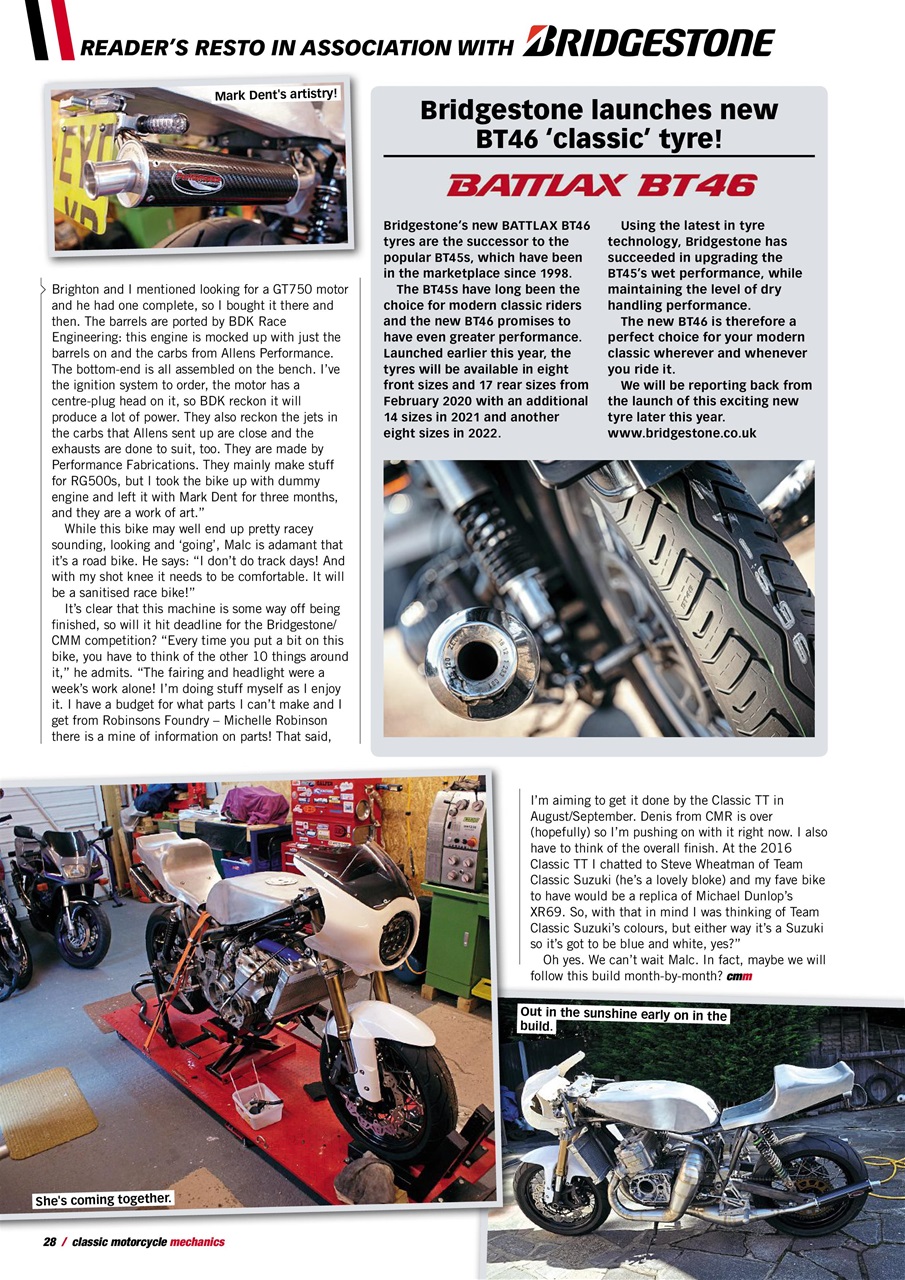 Classic Motorcycle Mechanics Preview Pages