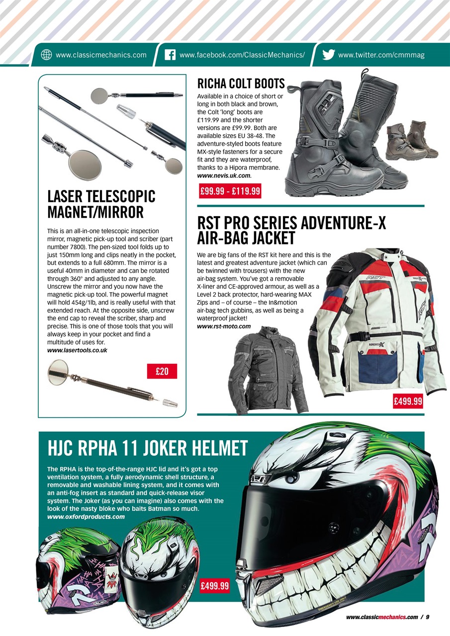 Classic Motorcycle Mechanics Preview Pages