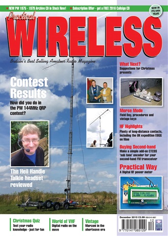 Practical Wireless issue December 2015