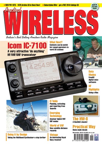 Practical Wireless issue November 2015