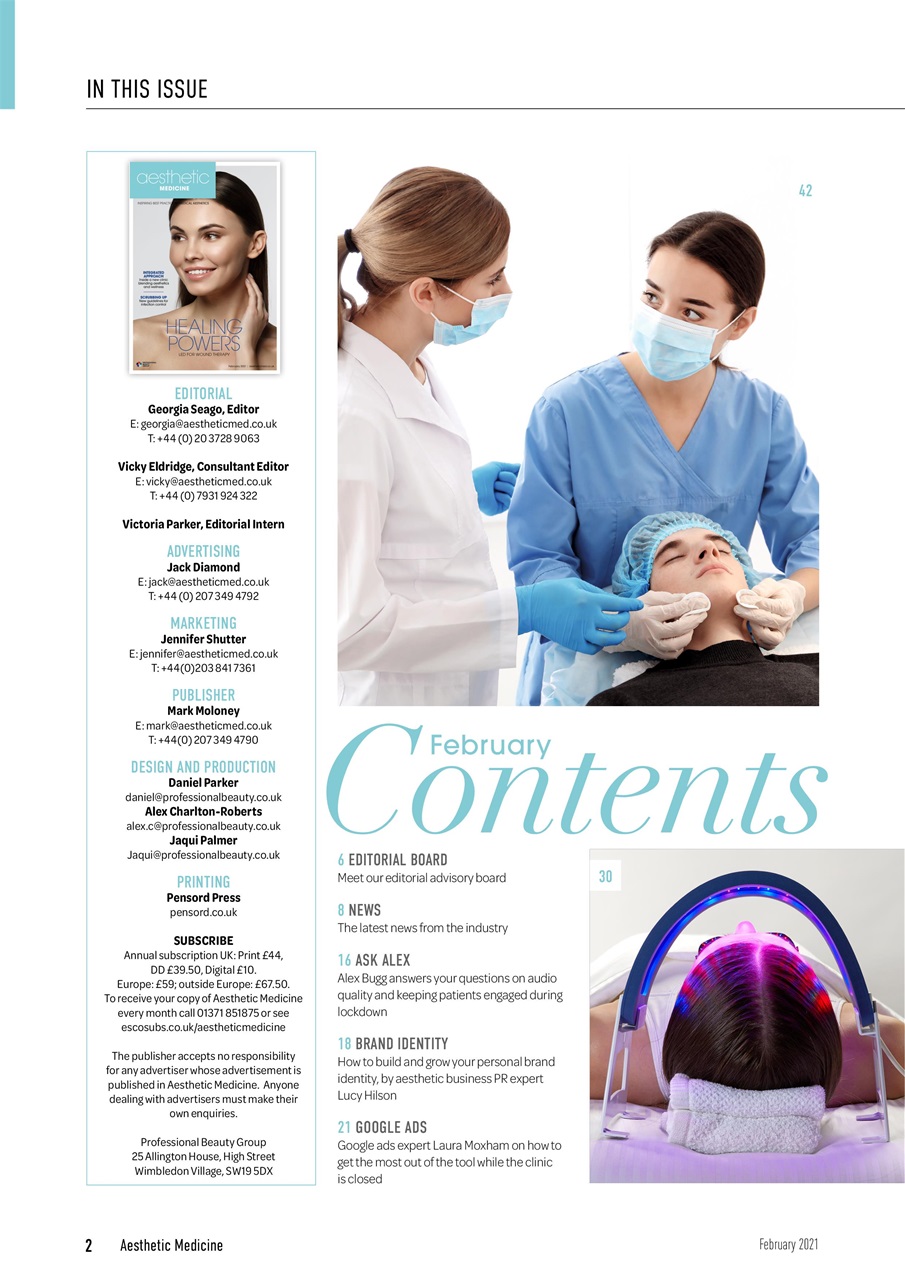 Aesthetic Medicine Preview Pages