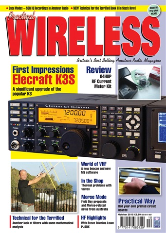 Practical Wireless issue October 2015