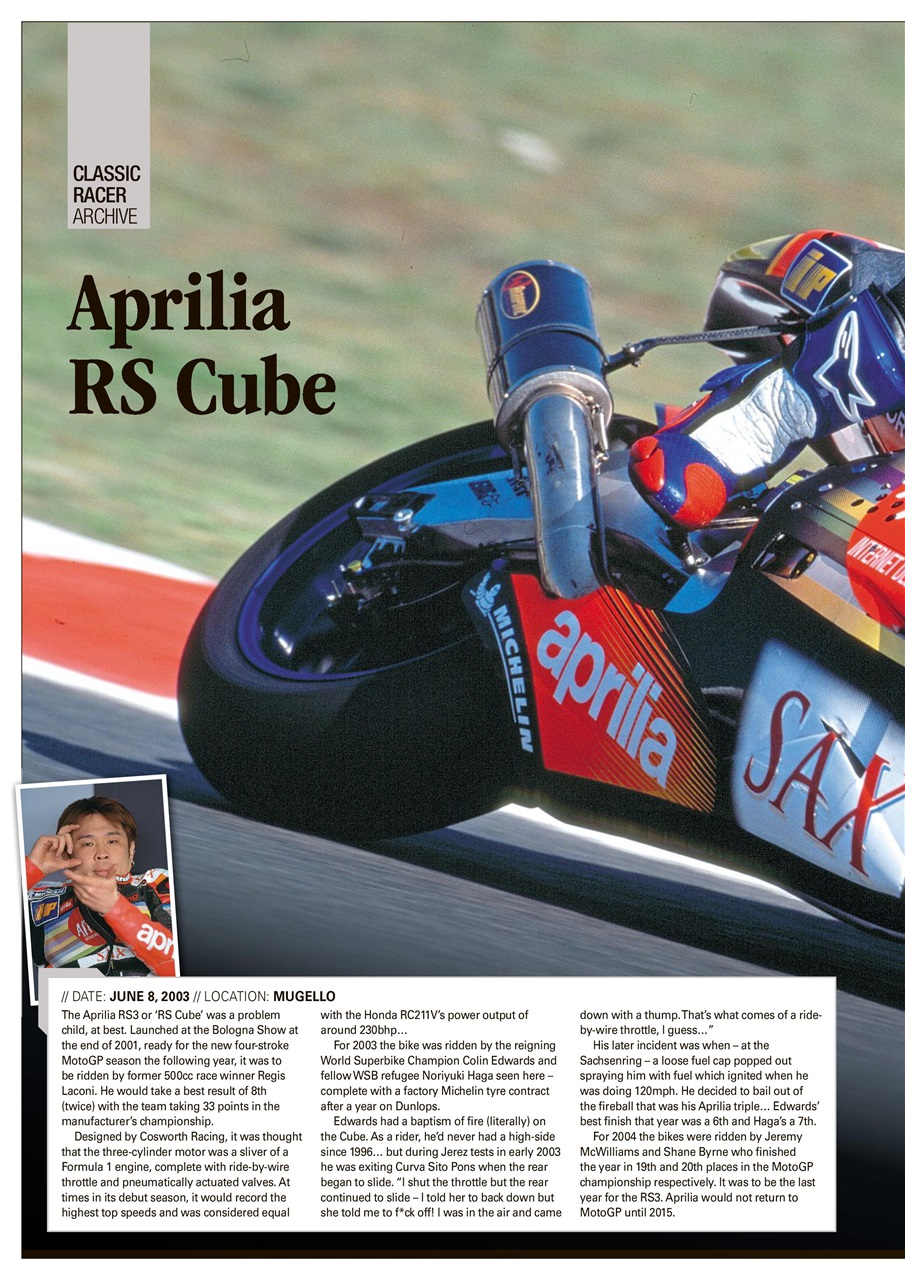 Classic Racer Preview Pages