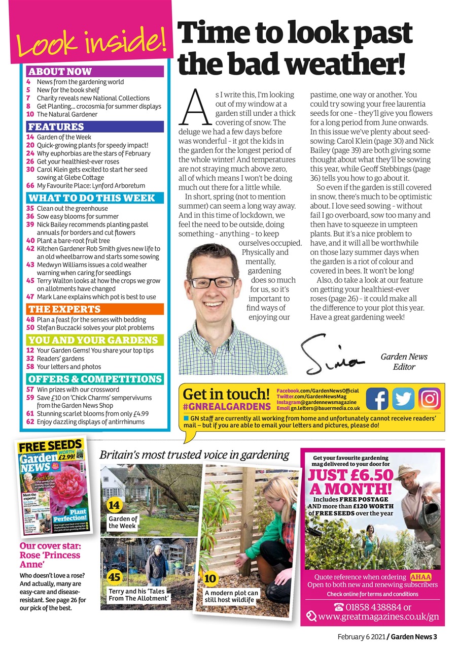 Garden News Preview Pages