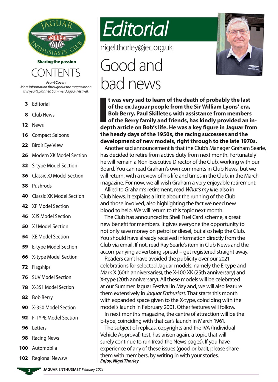 Jaguar Enthusiast Preview Pages