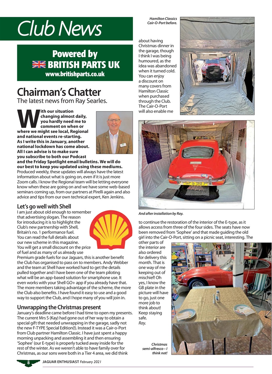 Jaguar Enthusiast Preview Pages