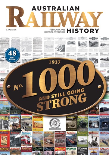 Australian Railway History issue 