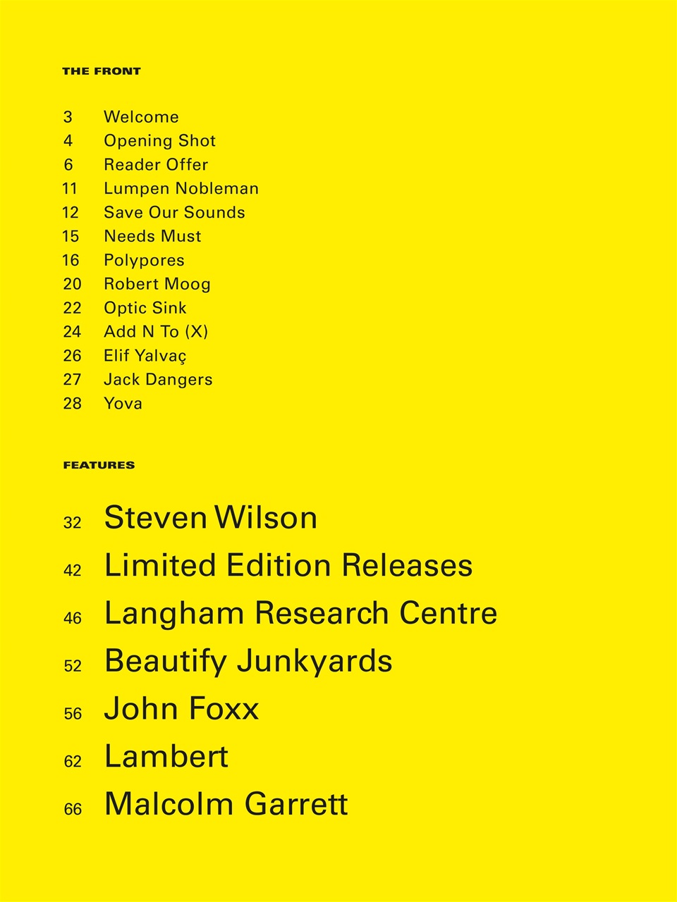 Electronic Sound Preview Pages