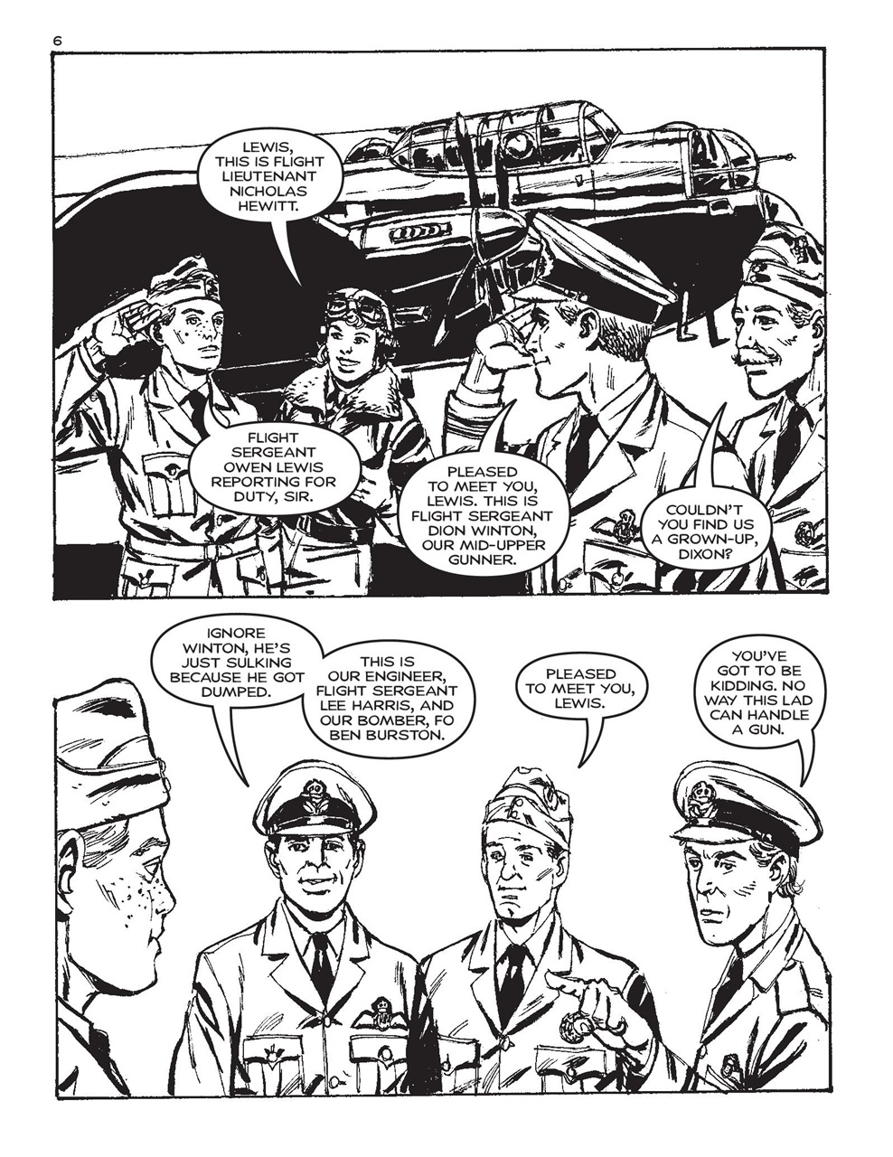 Commando Preview Pages