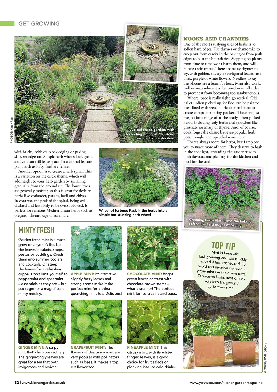 Kitchen Garden Magazine Preview Pages
