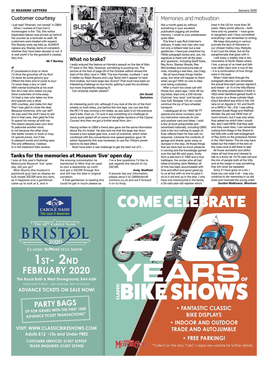 Old Bike Mart Preview Pages