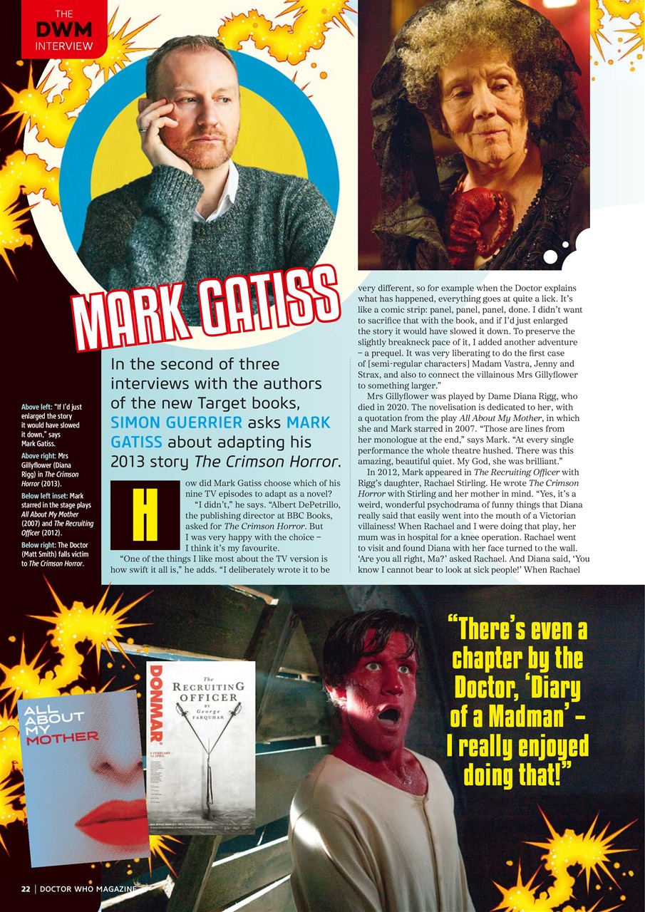 Doctor Who Magazine Preview Pages