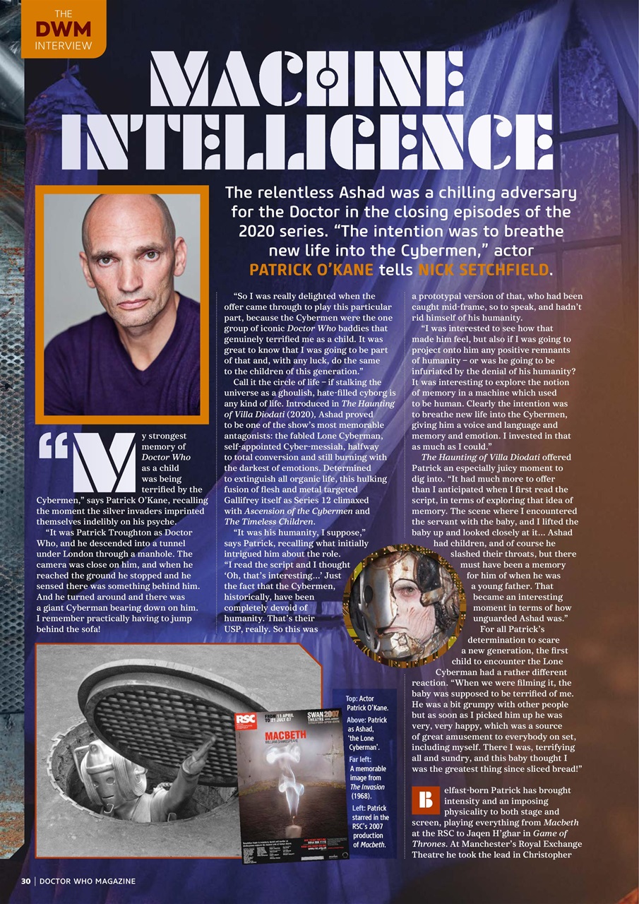 Doctor Who Magazine Preview Pages