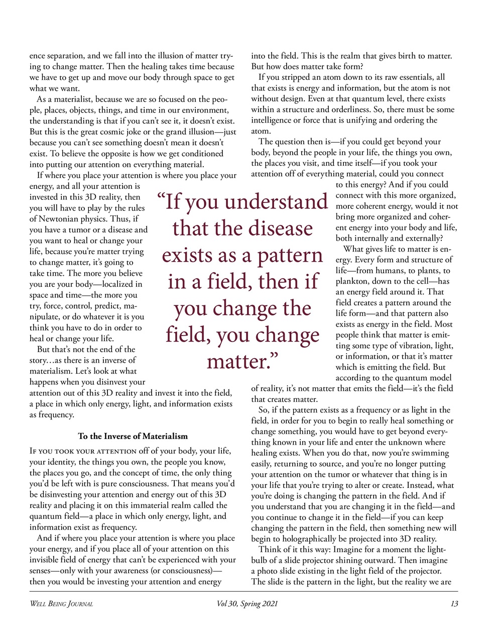 Well Being Journal Preview Pages