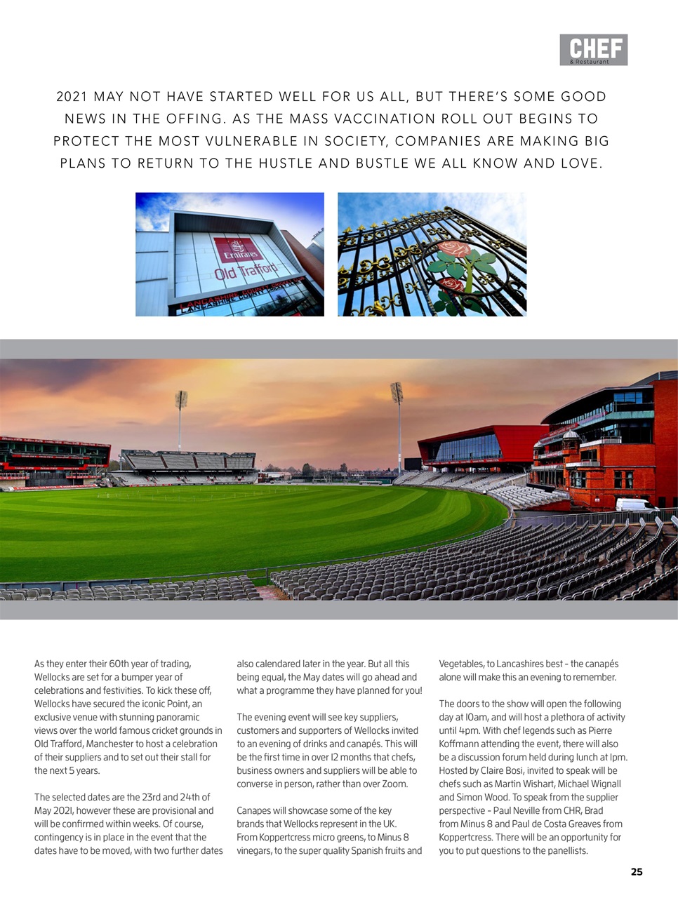 Chef & Restaurant Magazine Preview Pages