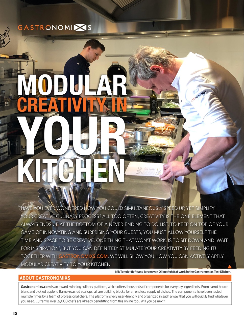 Chef & Restaurant Magazine Preview Pages