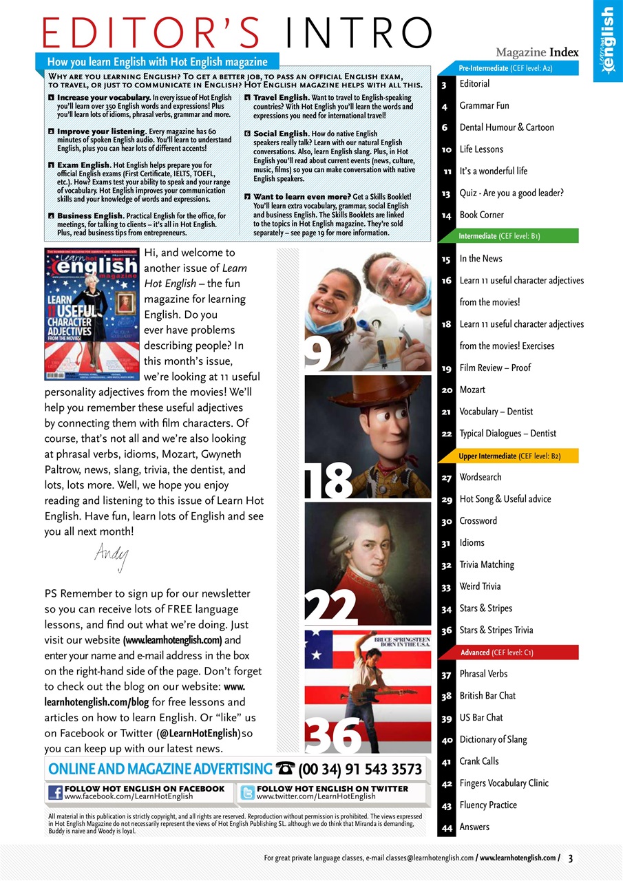 Learn Hot English Preview Pages