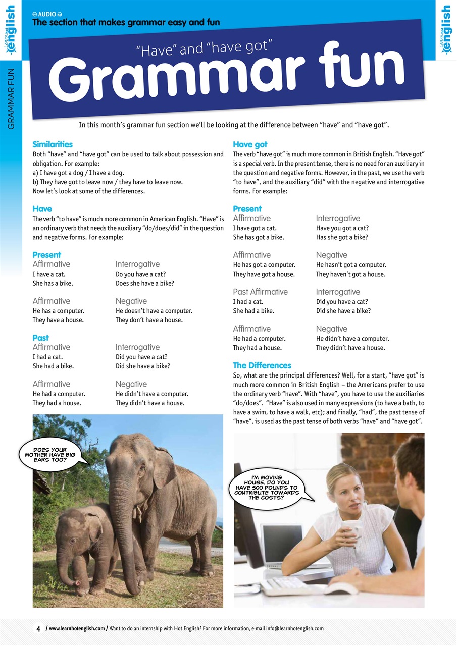 Learn Hot English Preview Pages