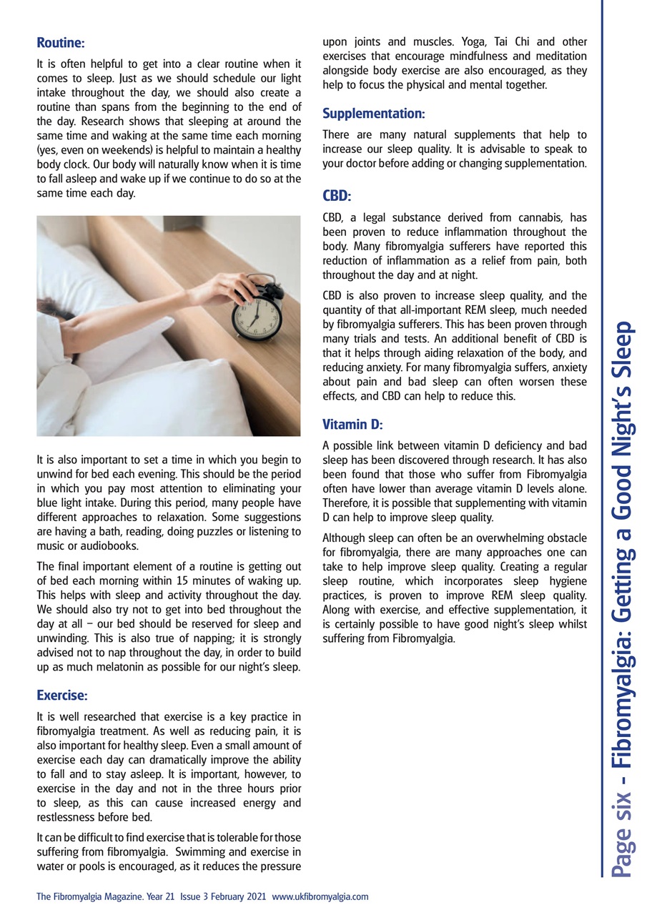 Fibromyalgia Magazine Preview Pages