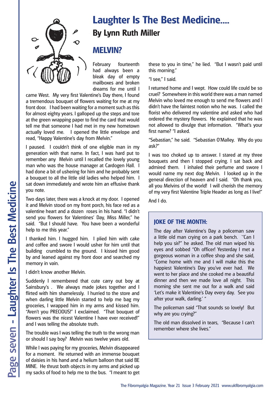 Fibromyalgia Magazine Preview Pages