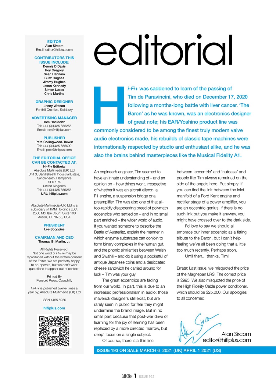 hi-fi+ Global Network Preview Pages