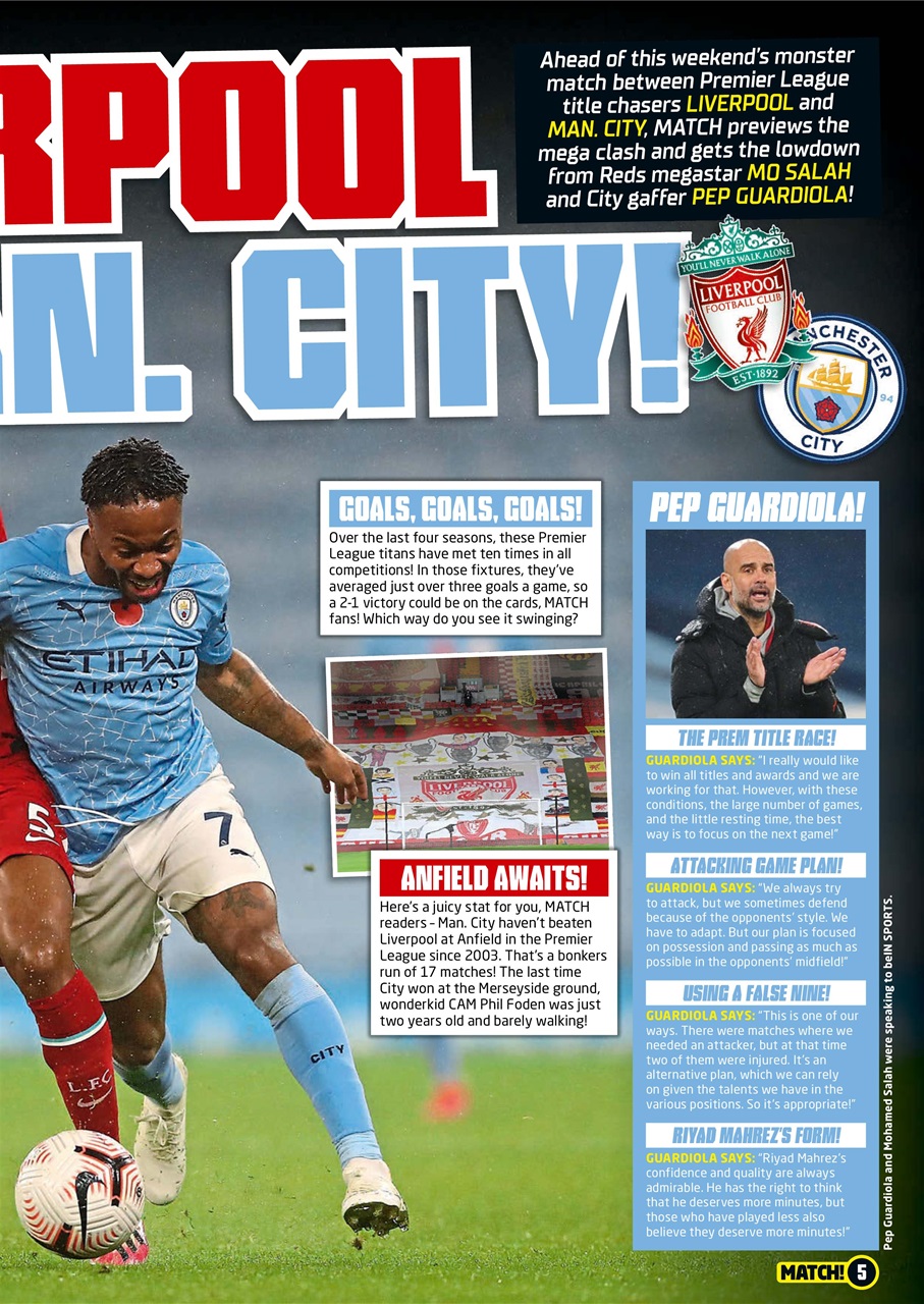 Match Preview Pages