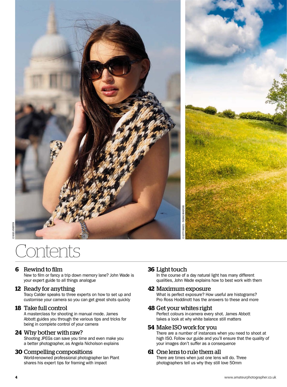 Improve Your Photography Preview Pages