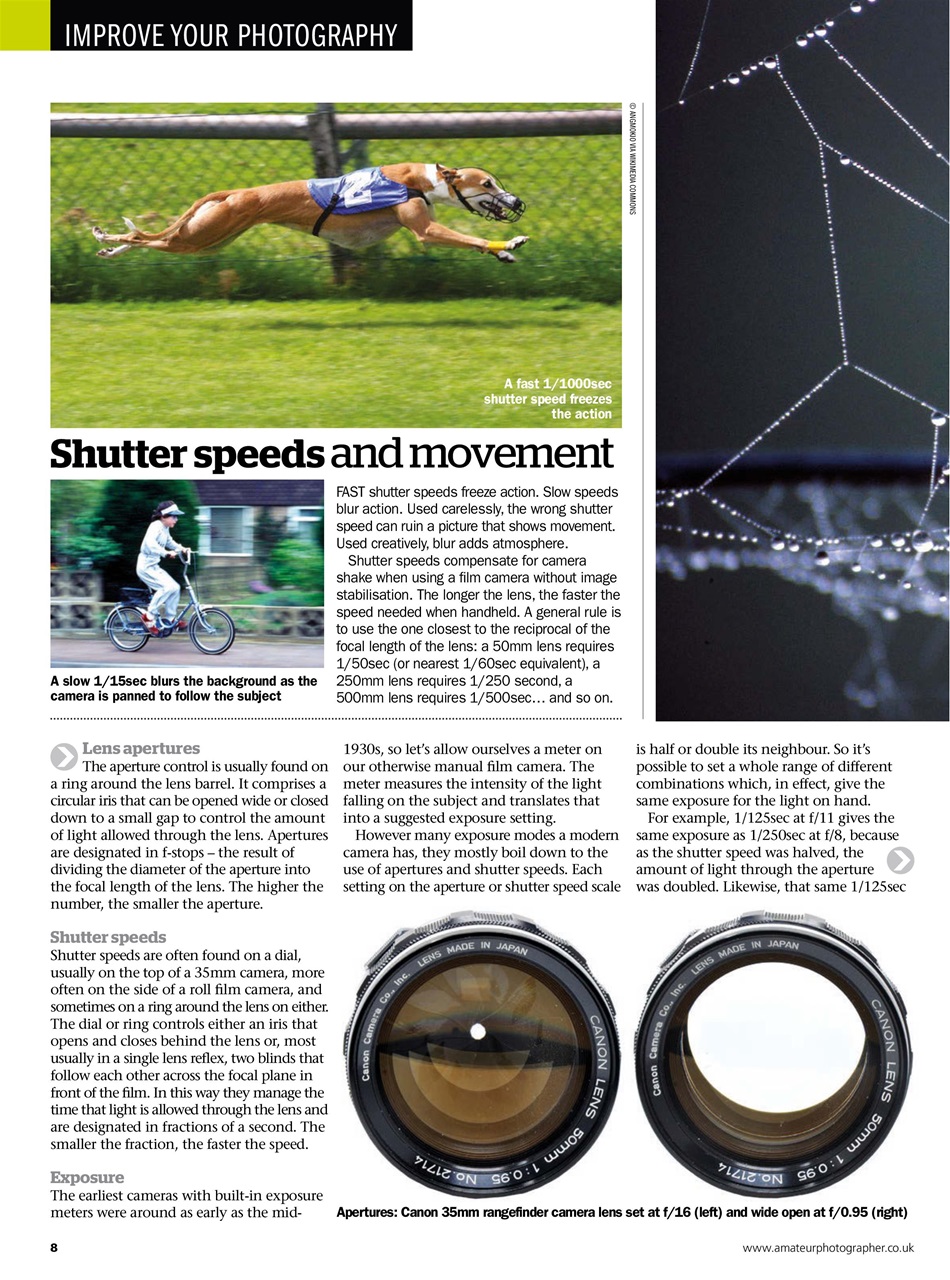 Improve Your Photography Preview Pages