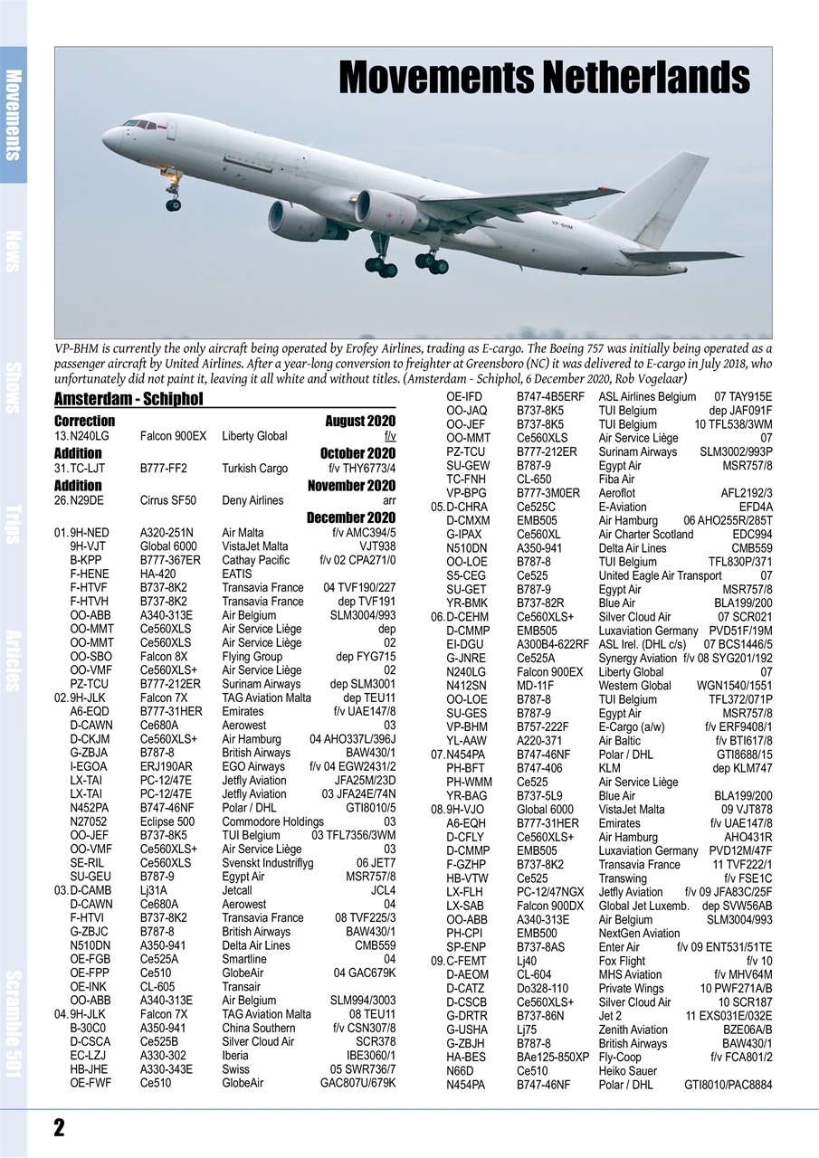 Scramble Magazine Preview Pages