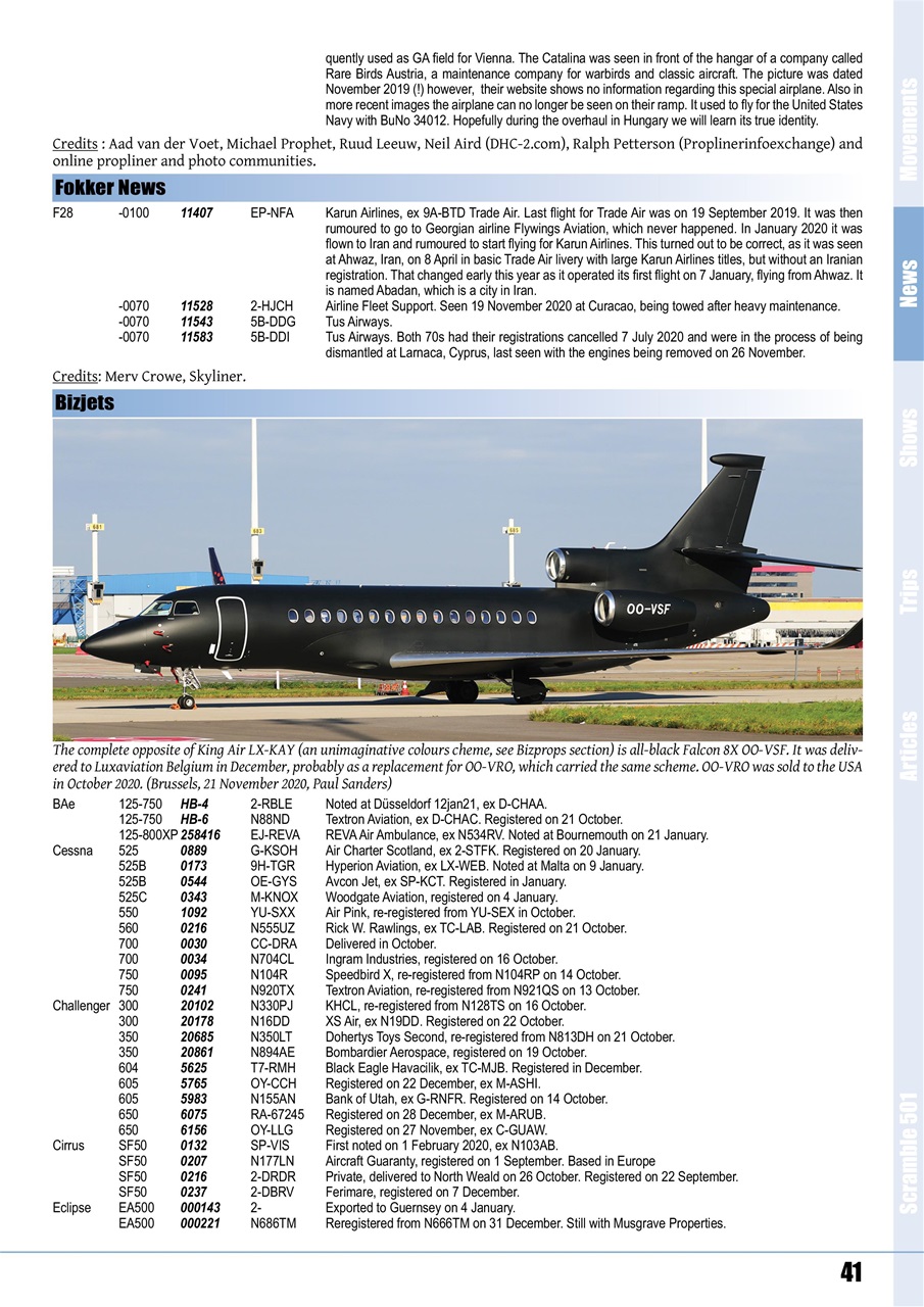 Scramble Magazine Preview Pages