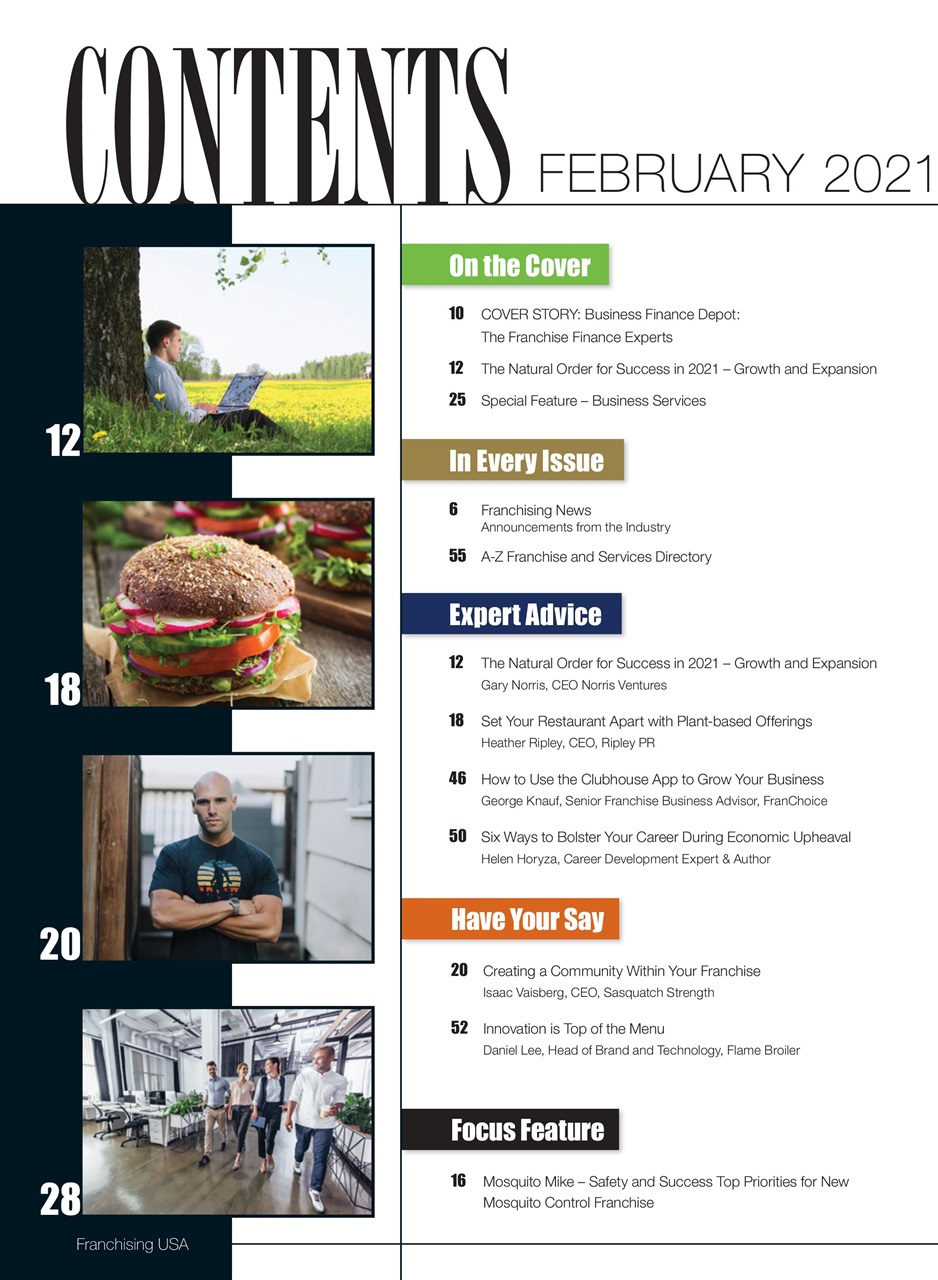 Franchising USA Preview Pages