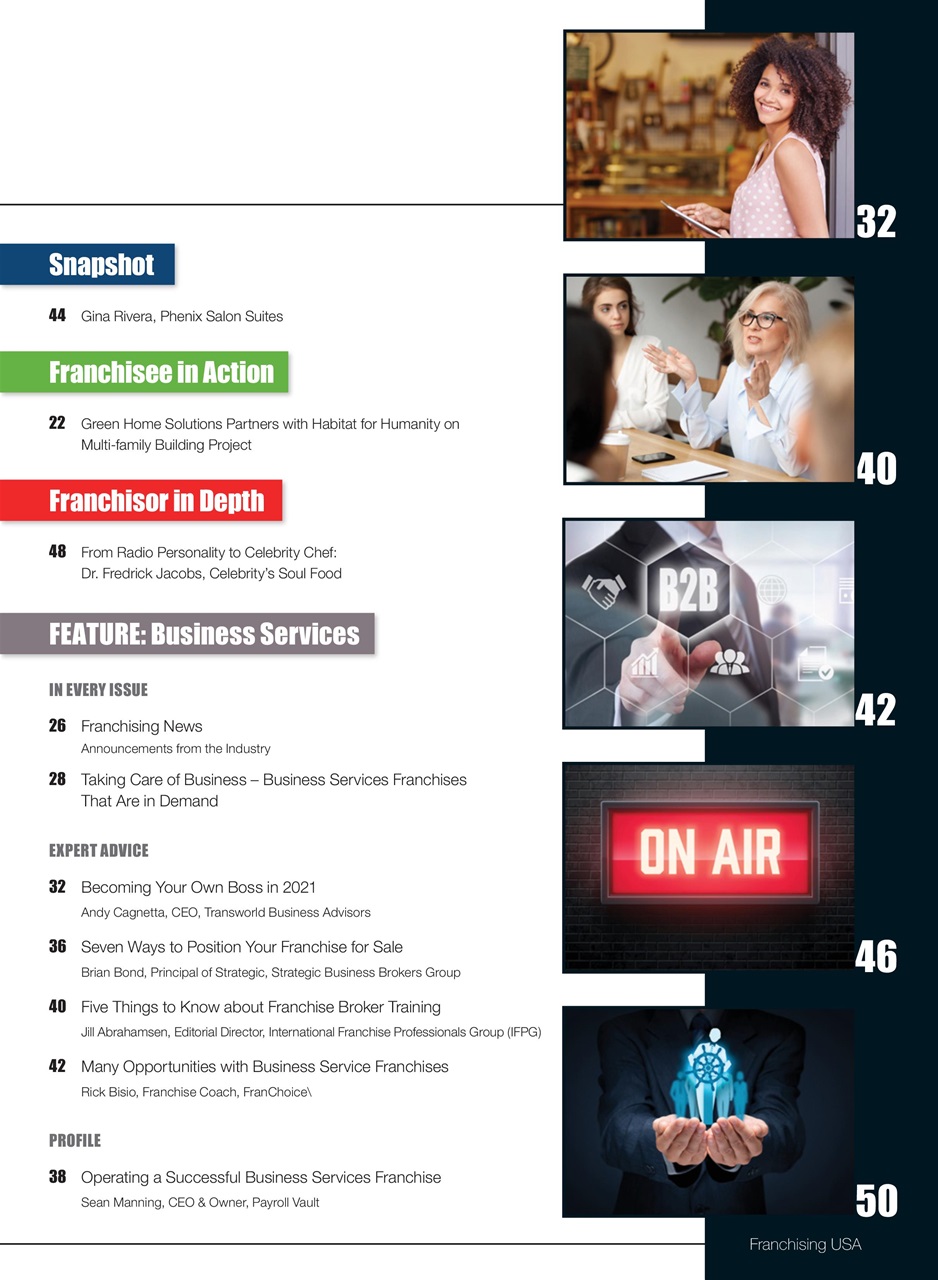 Franchising USA Preview Pages