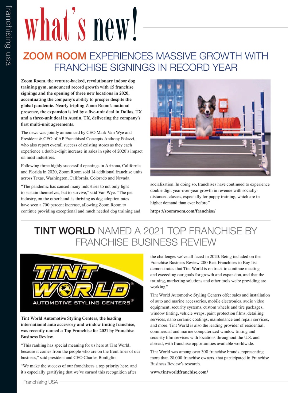 Franchising USA Preview Pages