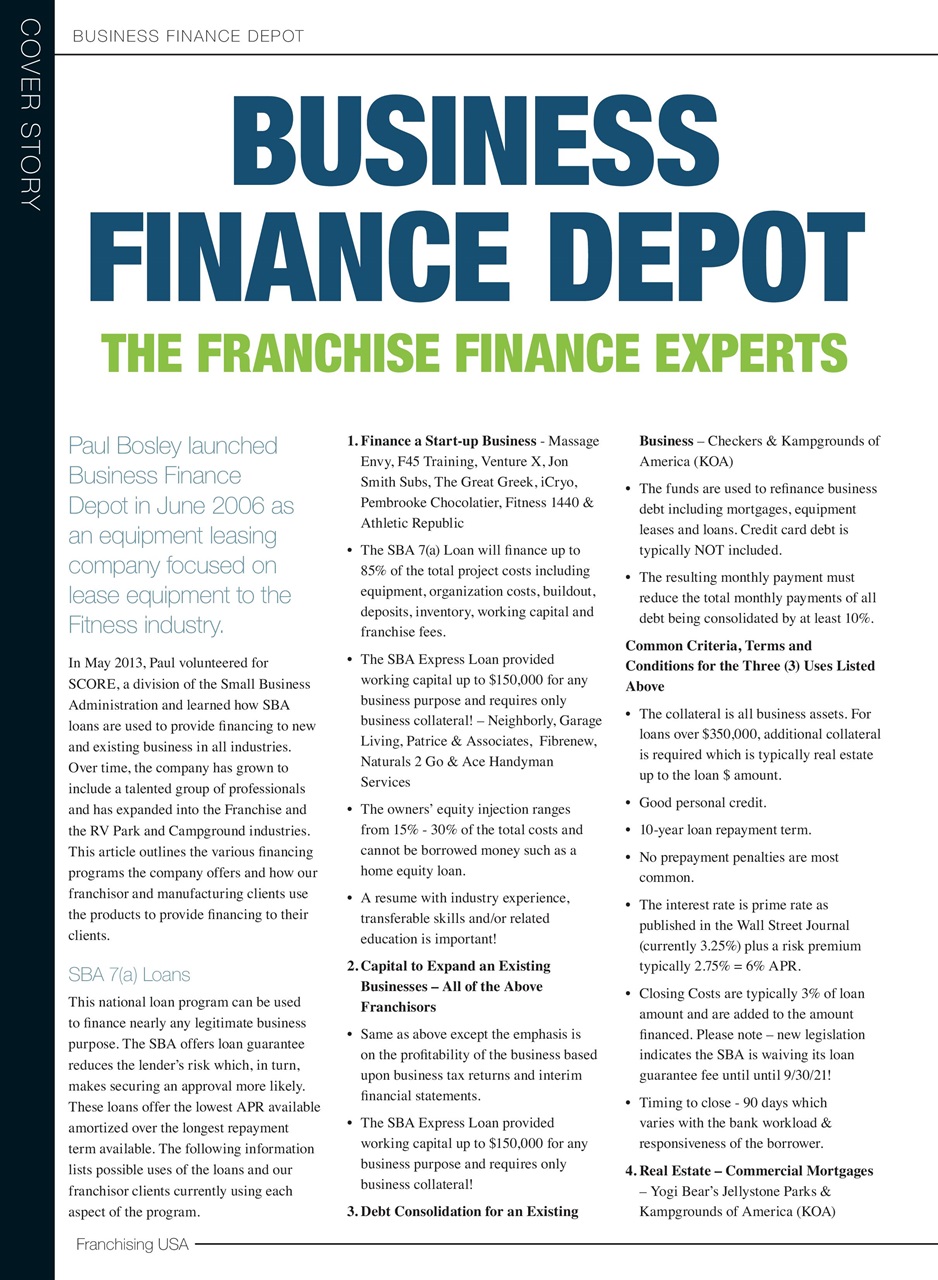 Franchising USA Preview Pages