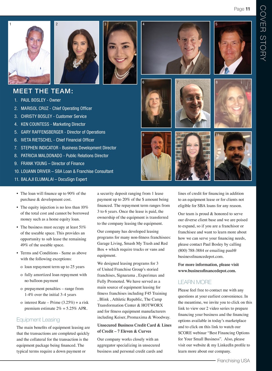Franchising USA Preview Pages
