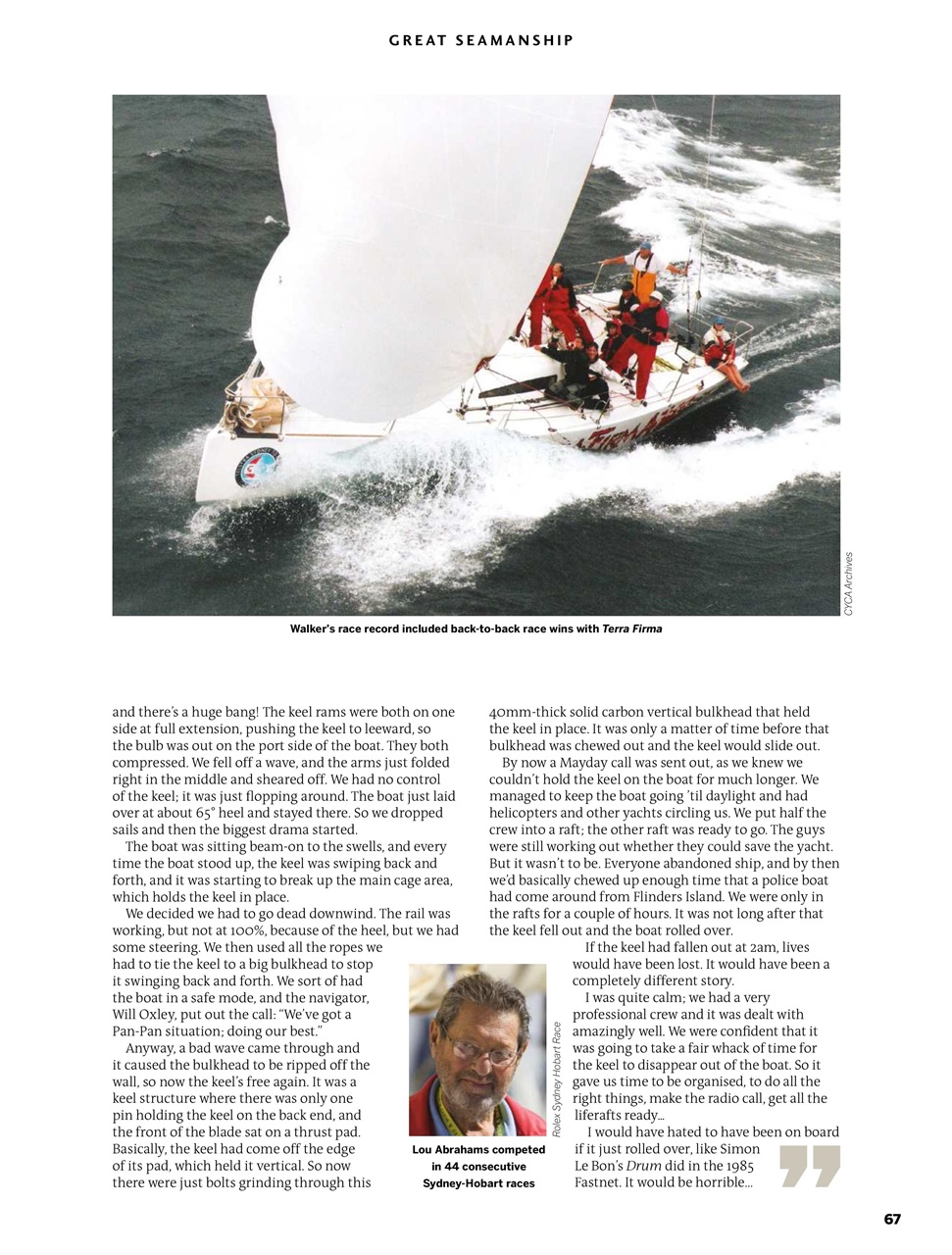 Yachting World Preview Pages