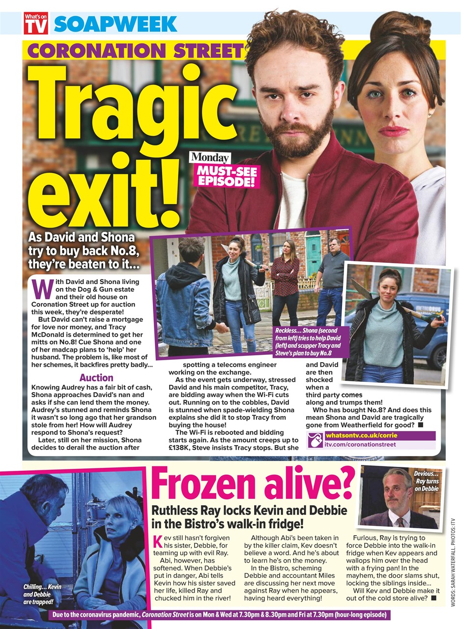 What's on TV Preview Pages