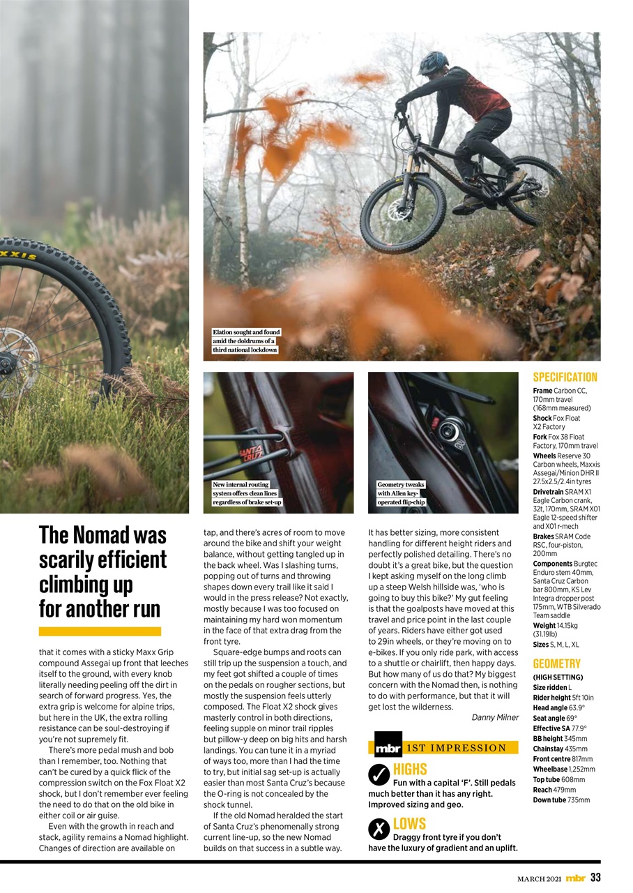 Mountain Bike Rider Preview Pages