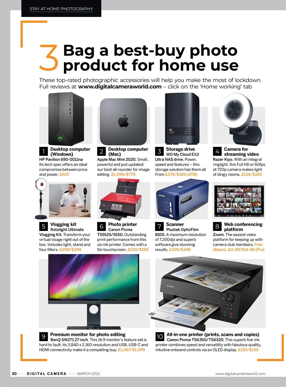 Digital Camera Magazine Preview Pages