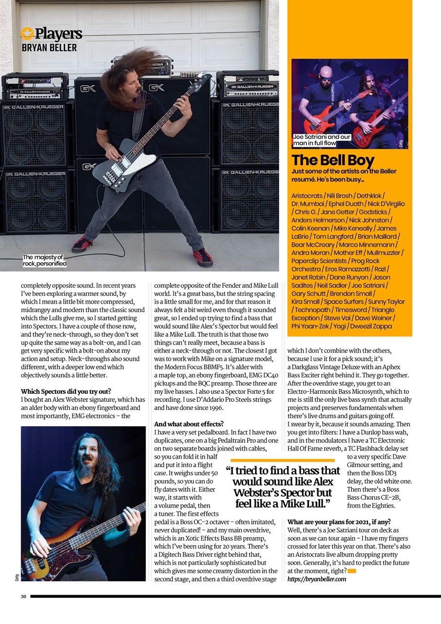 Bass Player UK Preview Pages