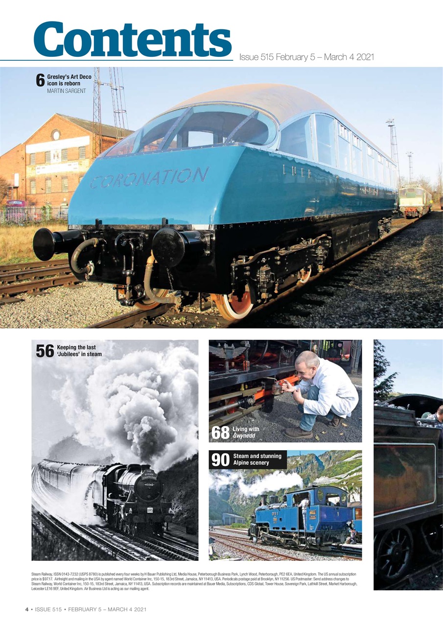 Steam Railway Preview Pages