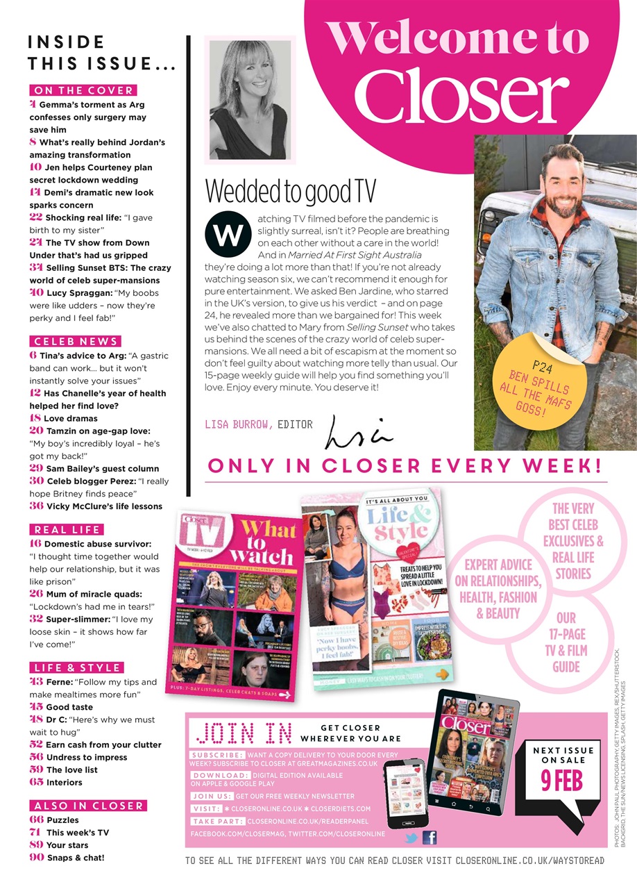 Closer Preview Pages