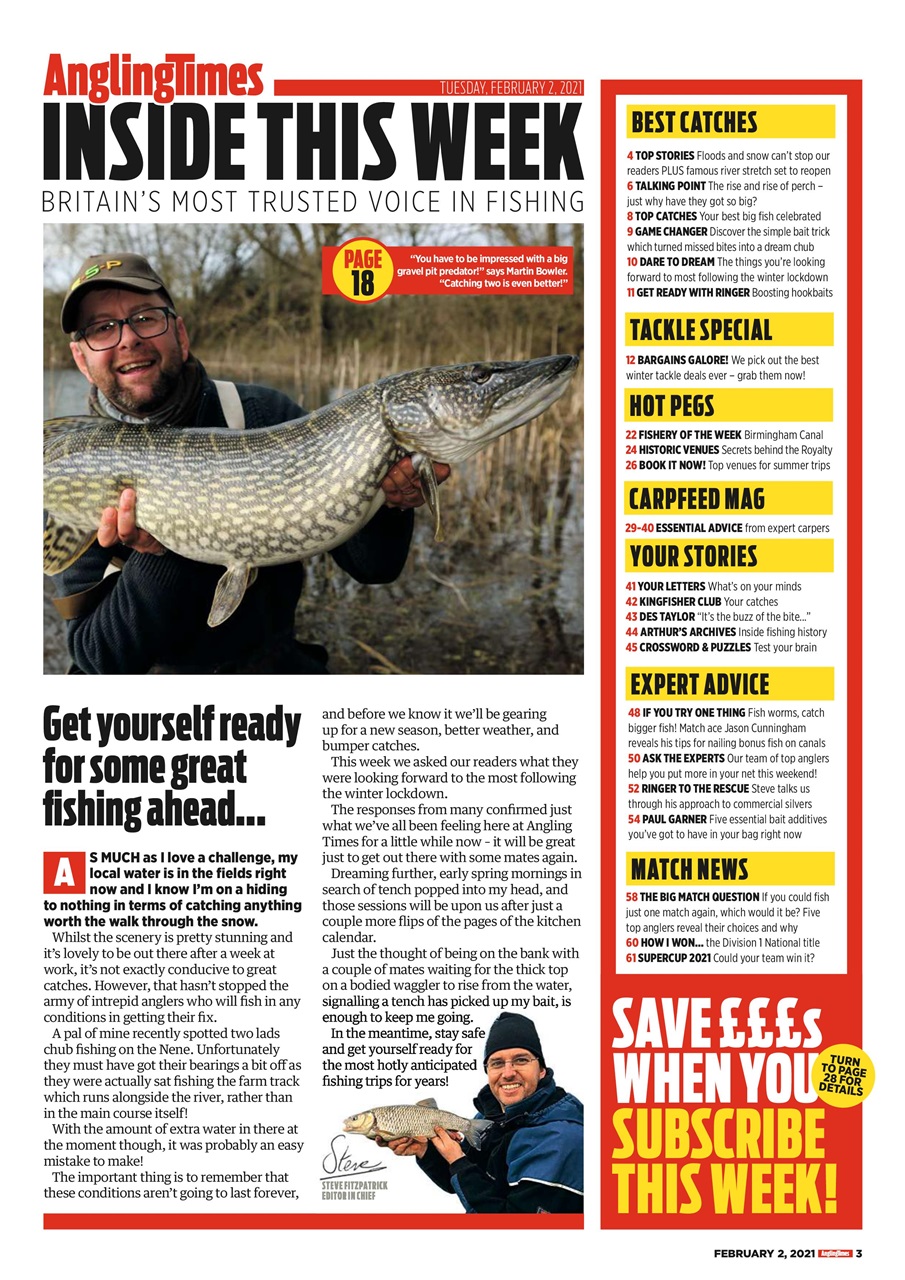 Angling Times Preview Pages