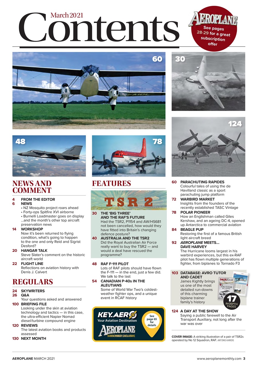 Aeroplane Preview Pages