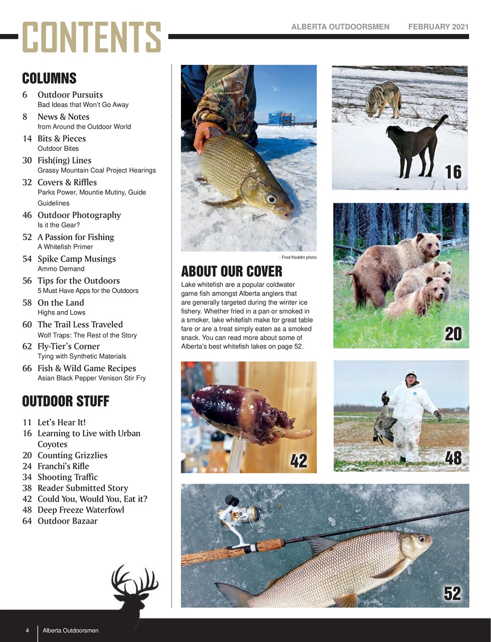 Alberta Outdoors Preview Pages