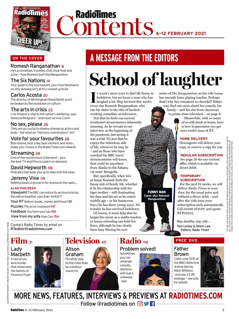 Radio Times Preview Pages