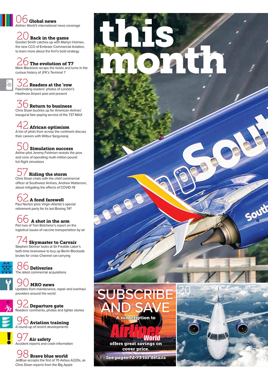 Airliner World Preview Pages