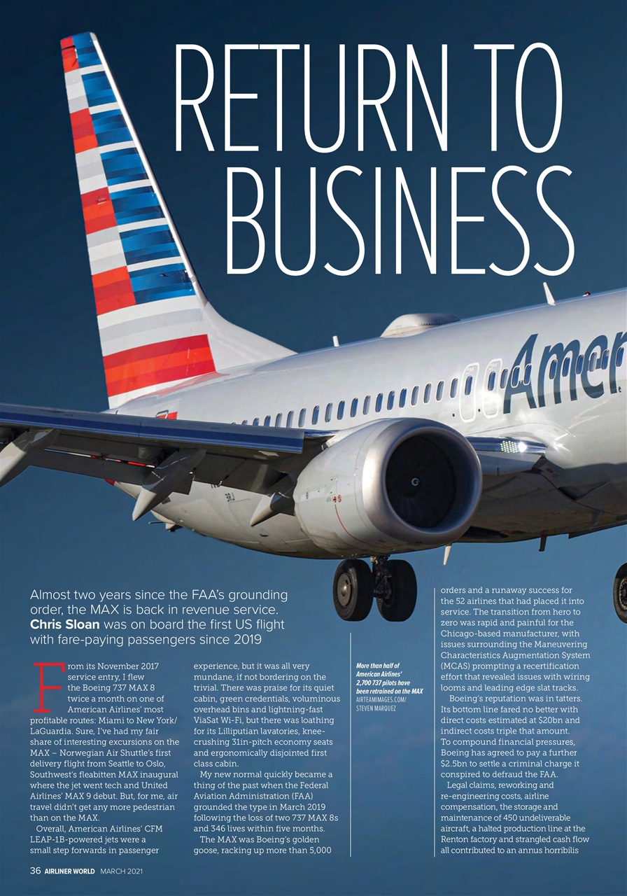 Airliner World Preview Pages